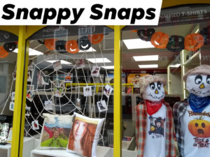 Snappy Snaps Halloween Window